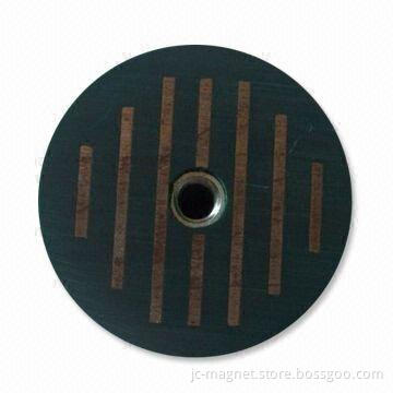 Magnetic Assembly, NdfeB Magnet and Steel Part in Plastic with Special Array